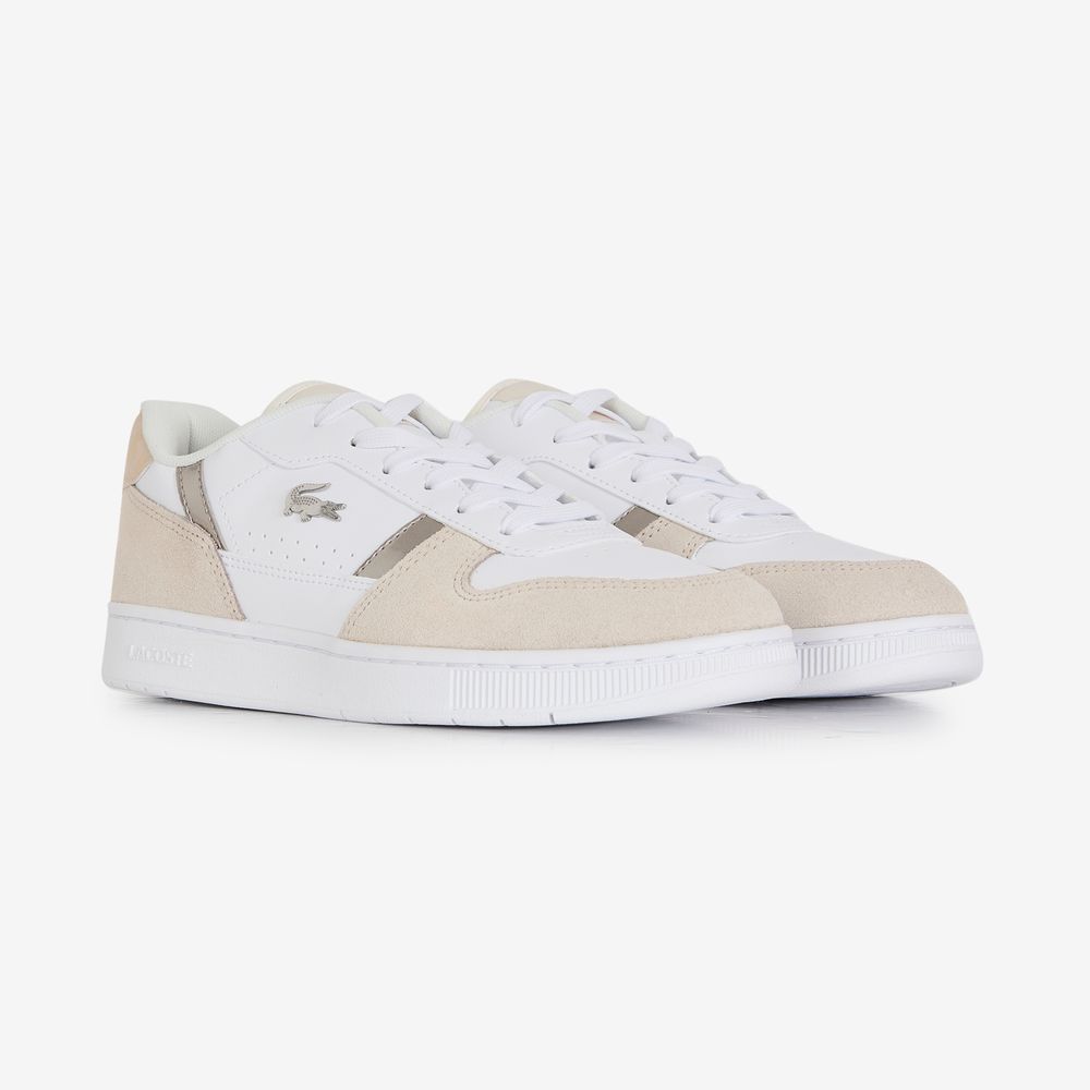 Lacoste T-Clip - Blanc/argent/beige