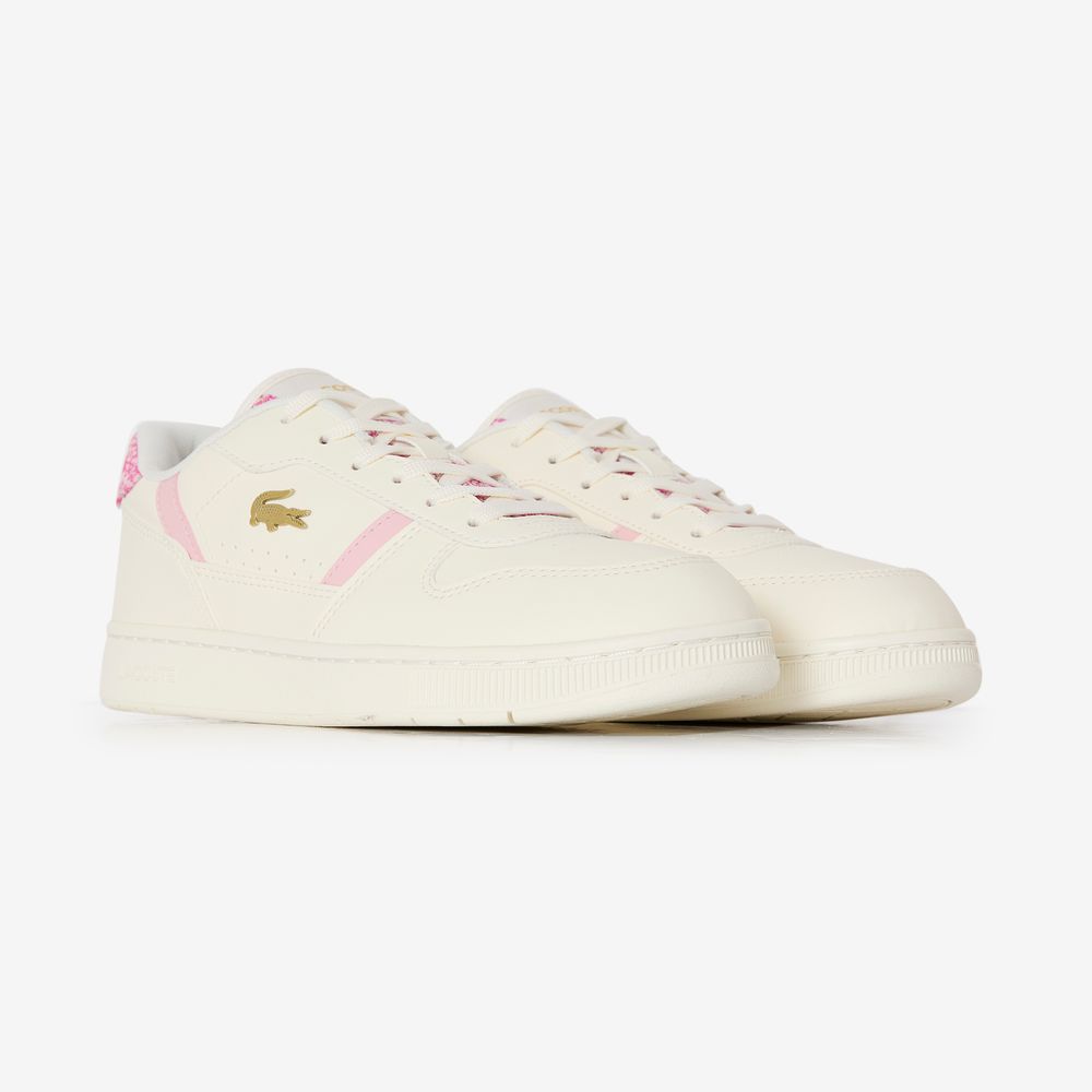Lacoste T-Clip Floral - Ecru/rose