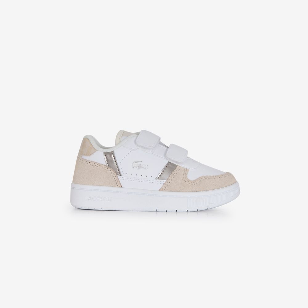 Lacoste T-Clip Cf - Blanc/beige