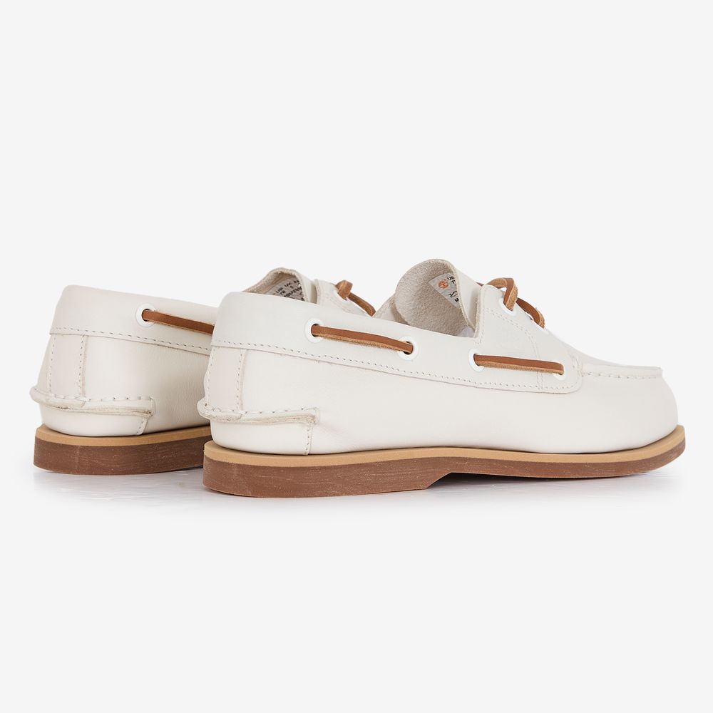 Timberland Classic Boat - Blanc