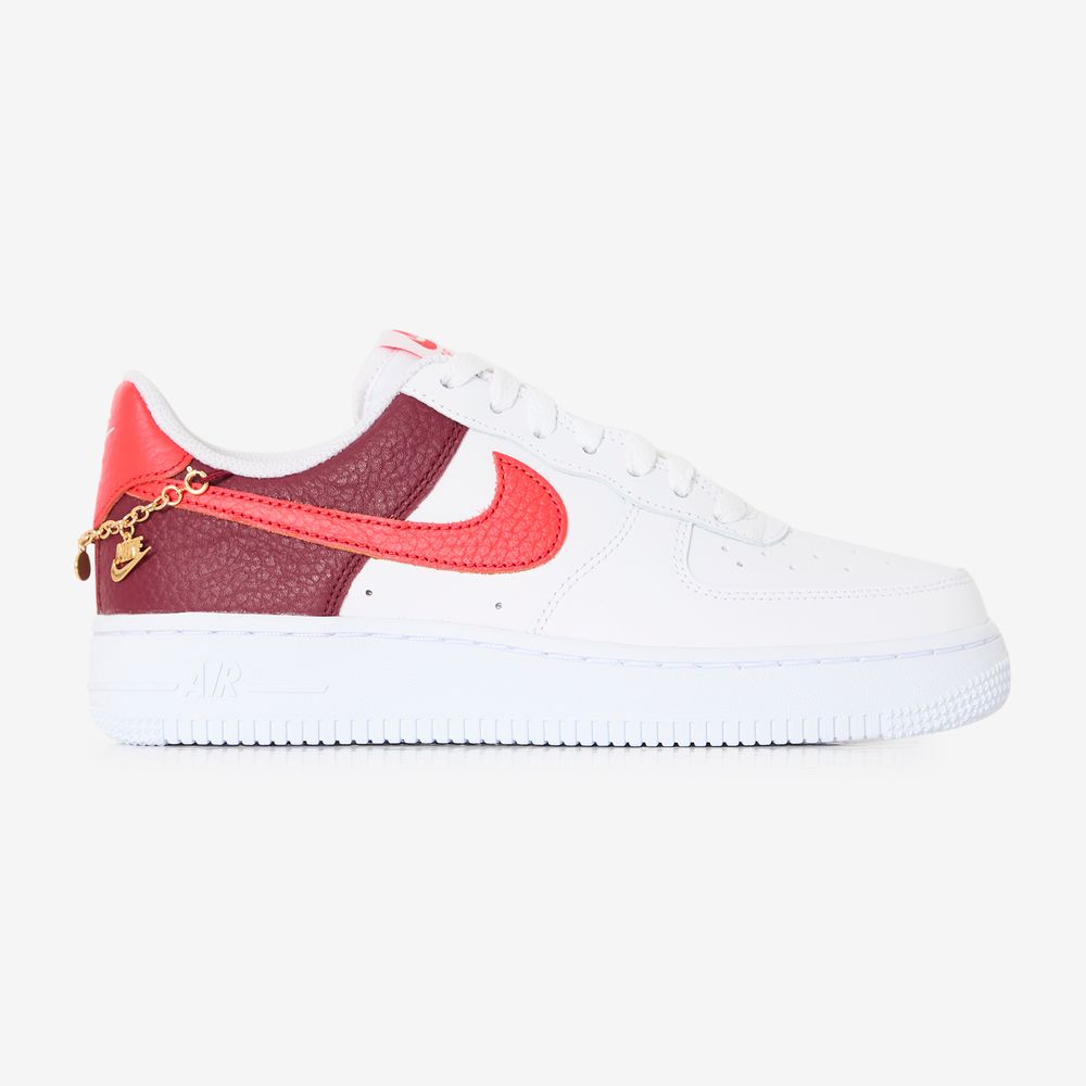 Nike Air Force 1 Low Jewel - Blanc/rouge/bordeaux