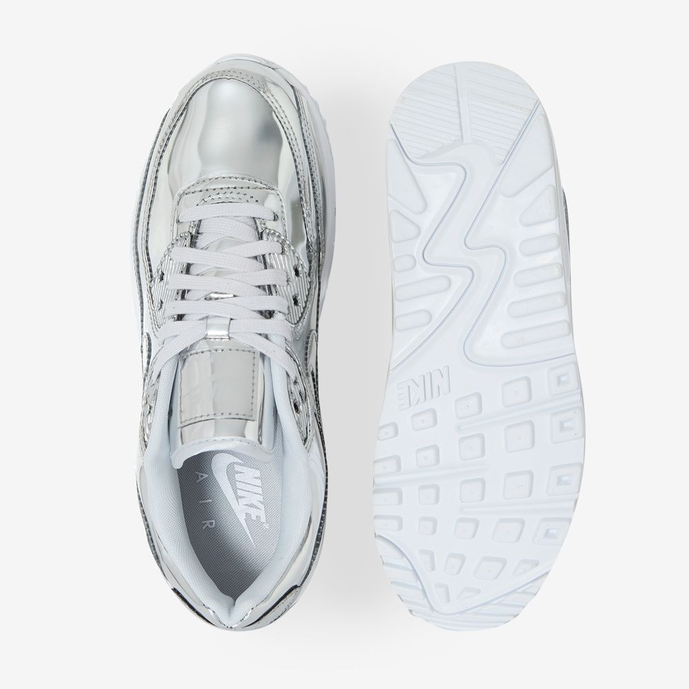 Nike Air Max 90 - Argent/blanc