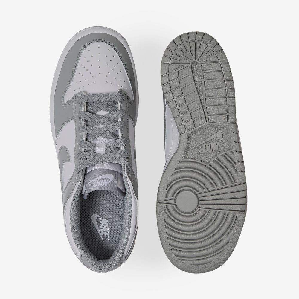 Nike Dunk Low - Gris/blanc