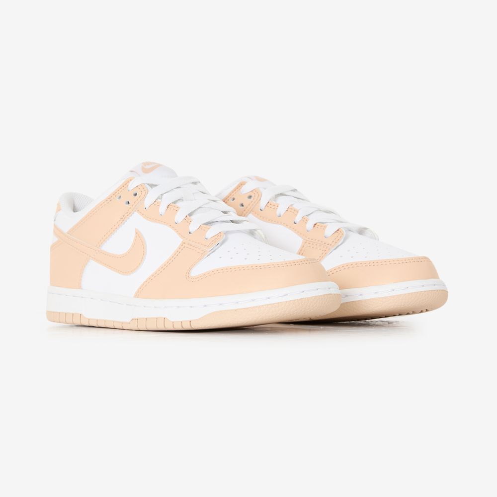 Nike Dunk Low - Beige/blanc