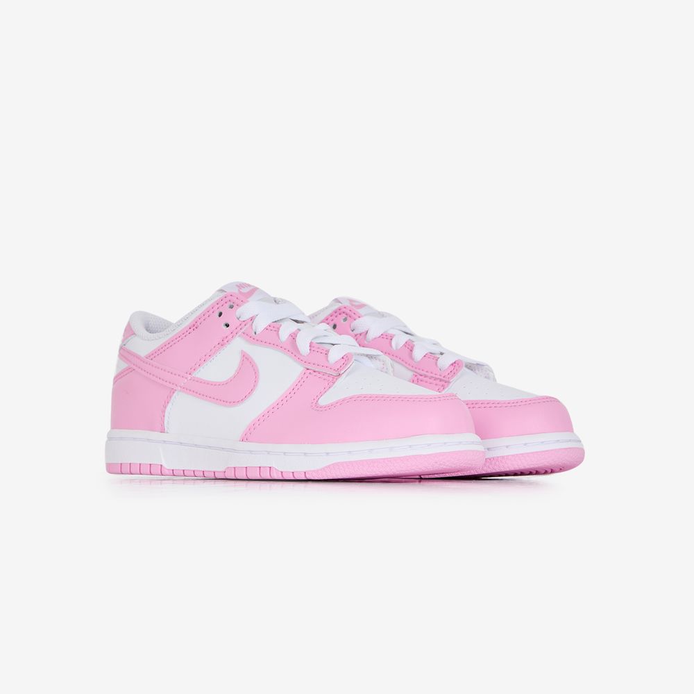 Nike Dunk Low - Rose/blanc