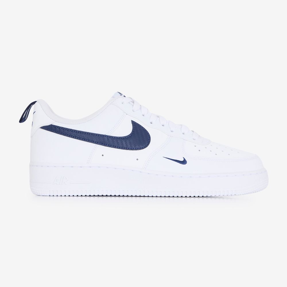 Nike Air Force 1 Low Mini Swoosh - Blanc/bleu