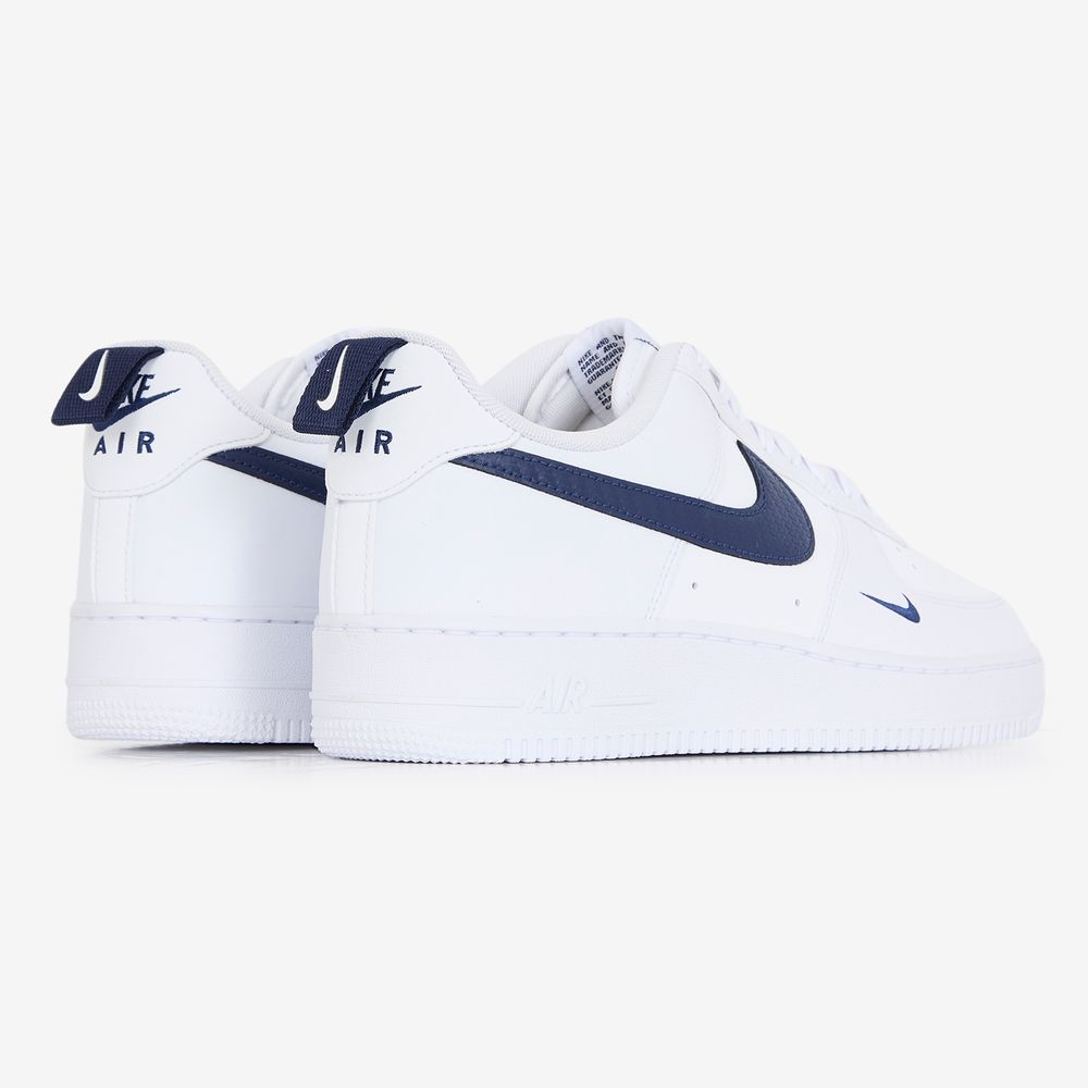 Nike Air Force 1 Low Mini Swoosh - Blanc/bleu