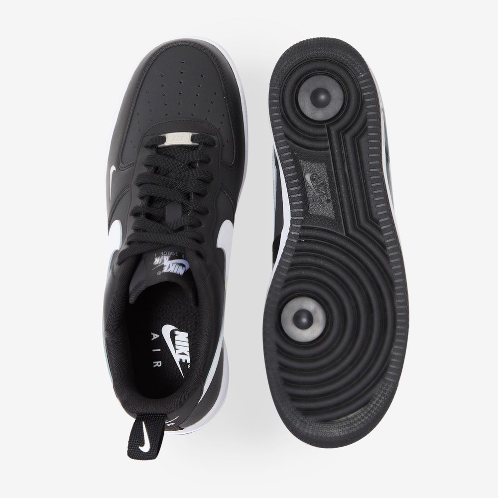 Nike Air Force 1 Low Mini Swoosh - Noir/blanc