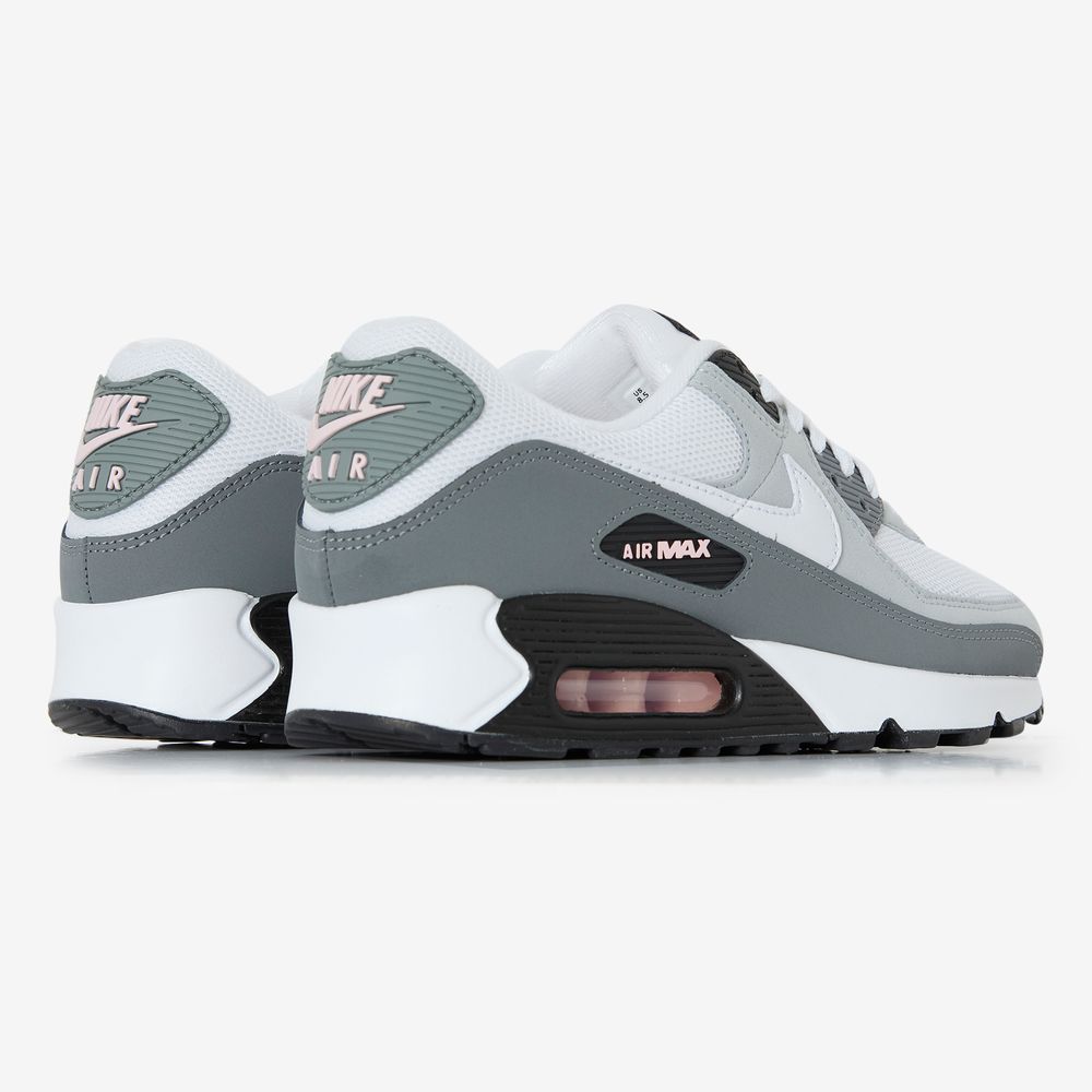Nike Air Max 90 - Blanc/gris/rose