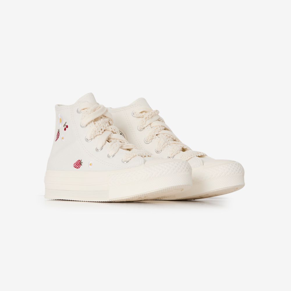 Converse Chuck Taylor Eva Lift Hi Summer - Blanc/multicolore
