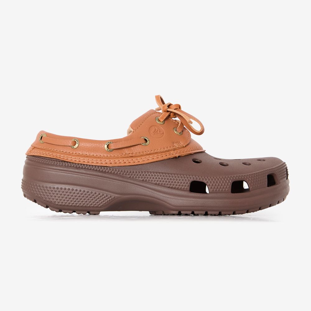 Crocs Classic Boat Shoe - Marron