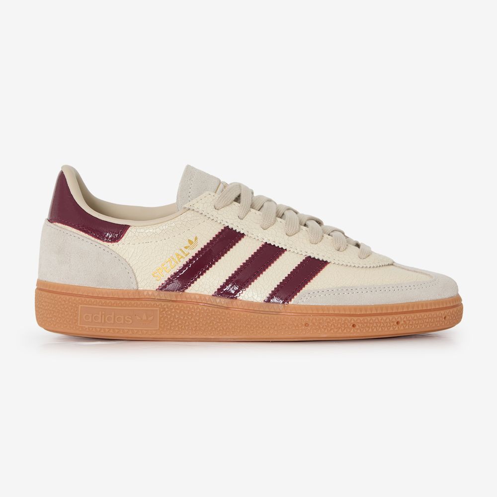 Adidas Originals Handball Spezial Cracked Leather - Beige/bordeaux