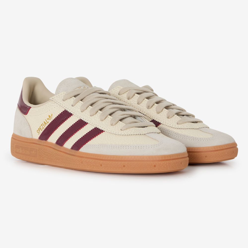 Adidas Originals Handball Spezial Cracked Leather - Beige/bordeaux