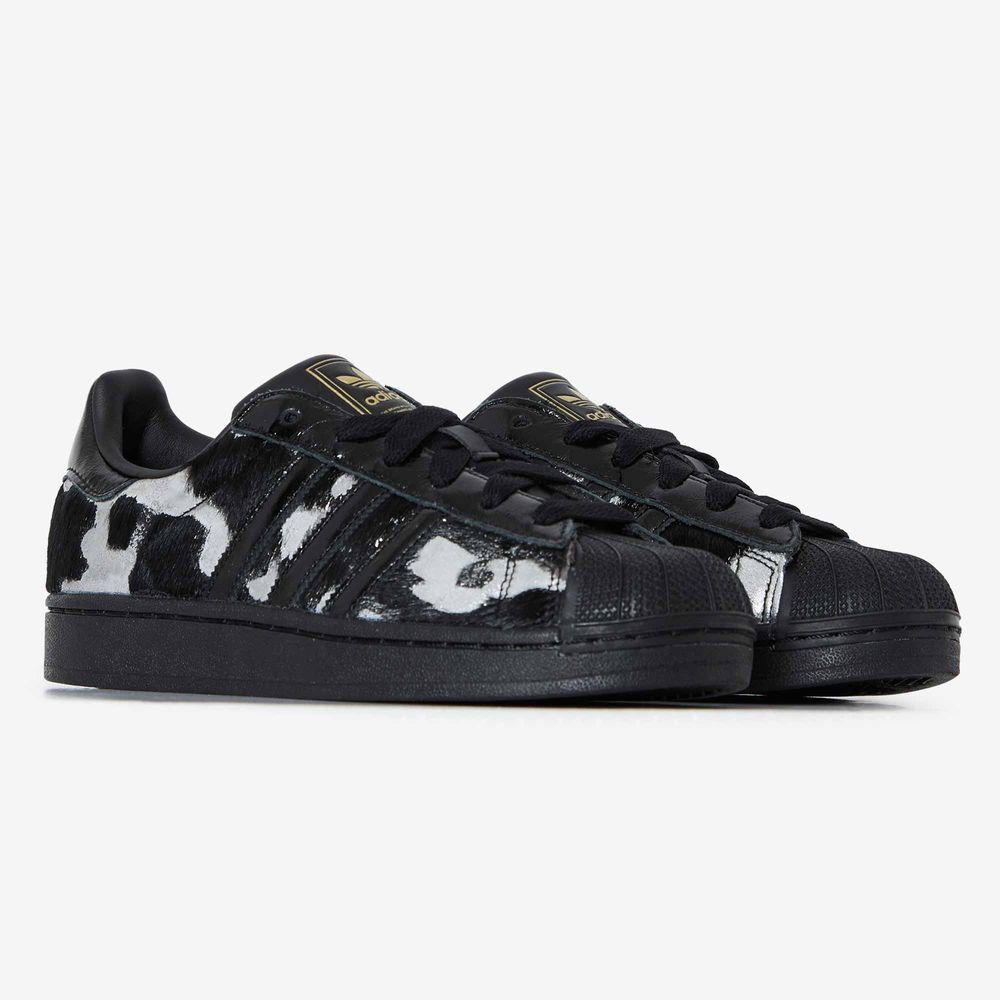 Adidas Originals Superstar II Metallic Pony Hair - Noir/argent