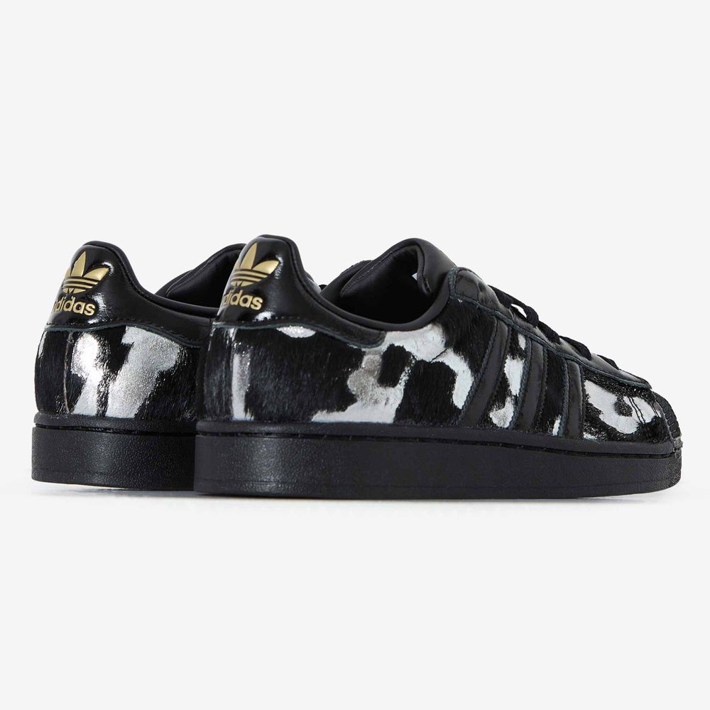 Adidas Originals Superstar II Metallic Pony Hair - Noir/argent