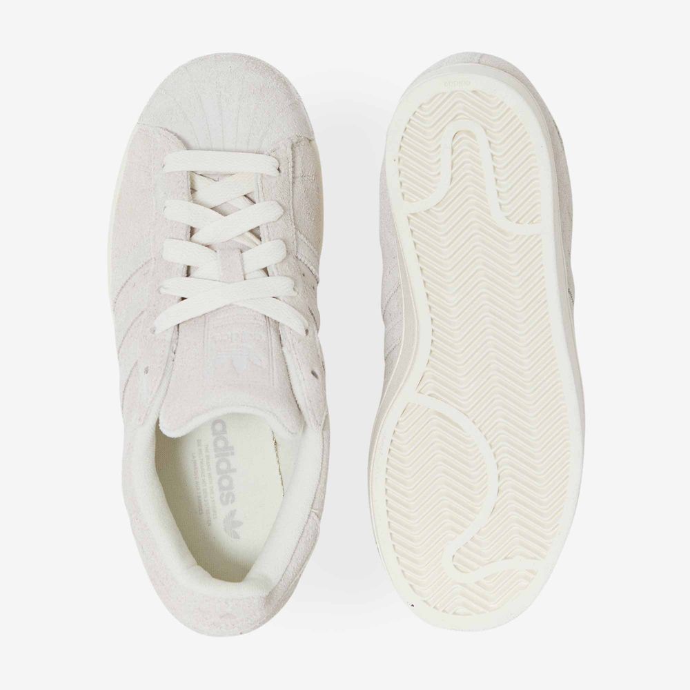 Adidas Originals Superstar II Hairy Suede - Beige