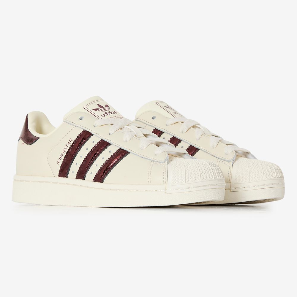 Adidas Originals Superstar II - Blanc/bordeaux