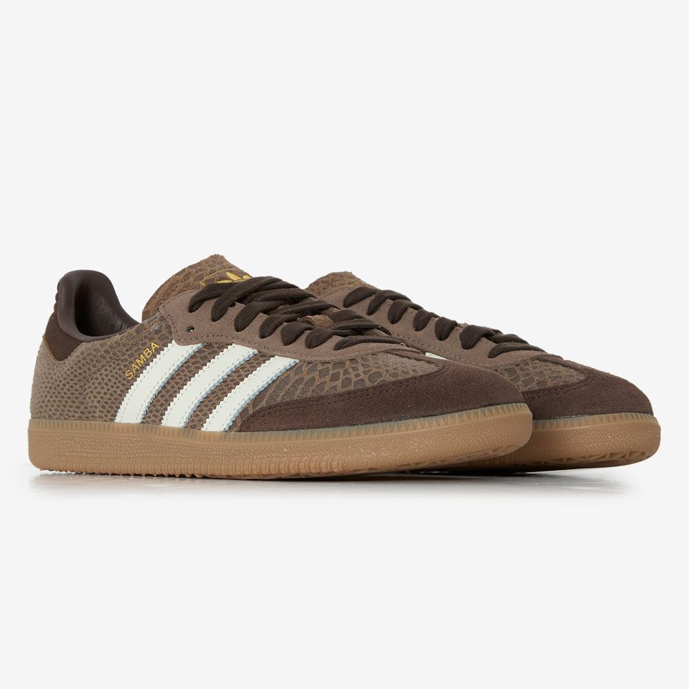 Adidas Originals Samba OG Croc - Marron/blanc