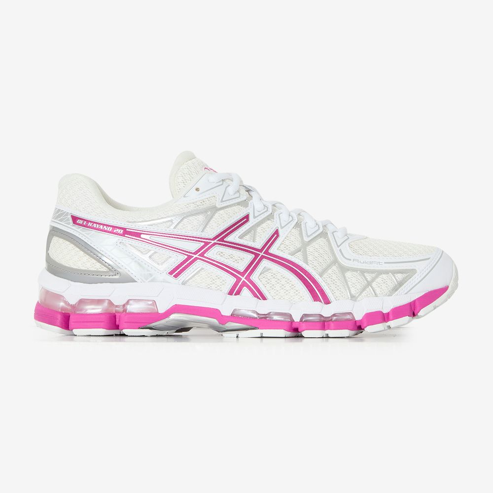 Asics Gel-Kayano 20 - Blanc/rose