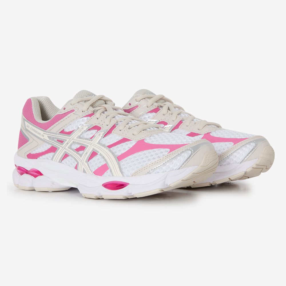 Asics Gel-Cumulus 16 - Blanc/rose