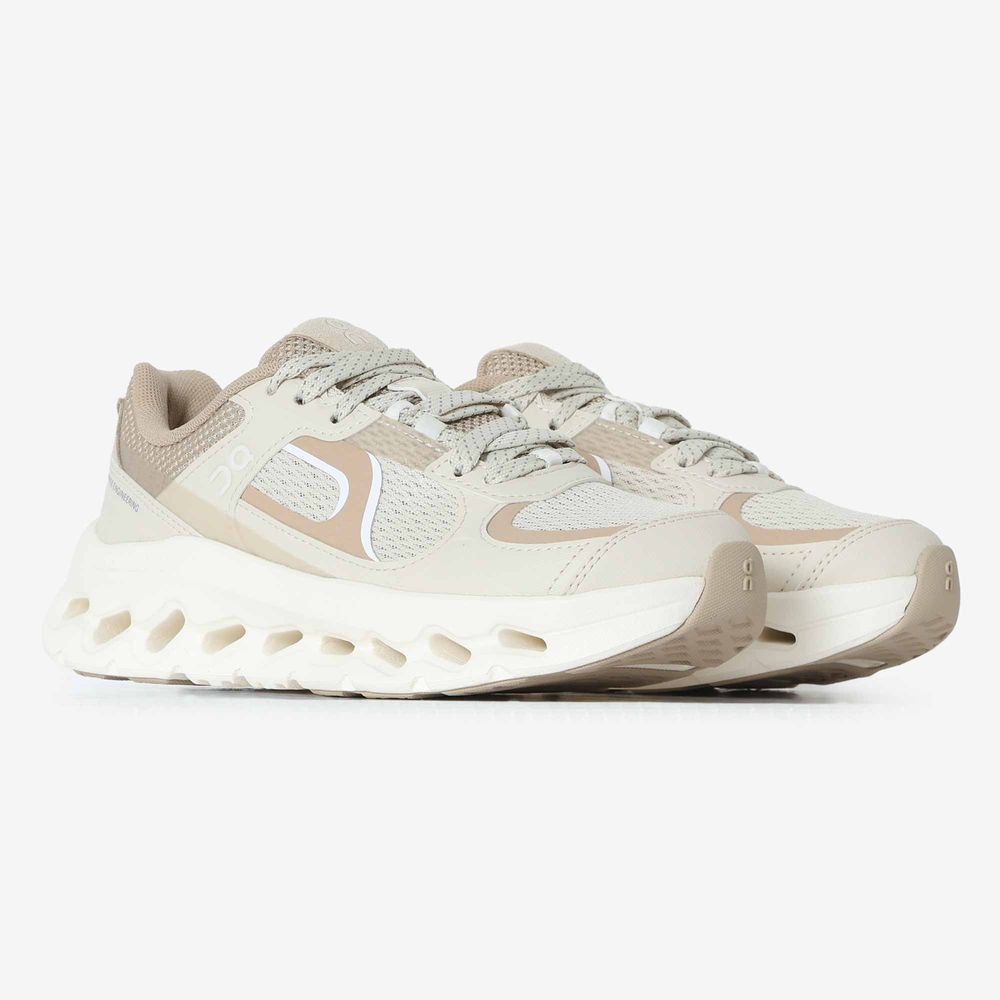 On Running Cloudtilt Arc - Beige/blanc