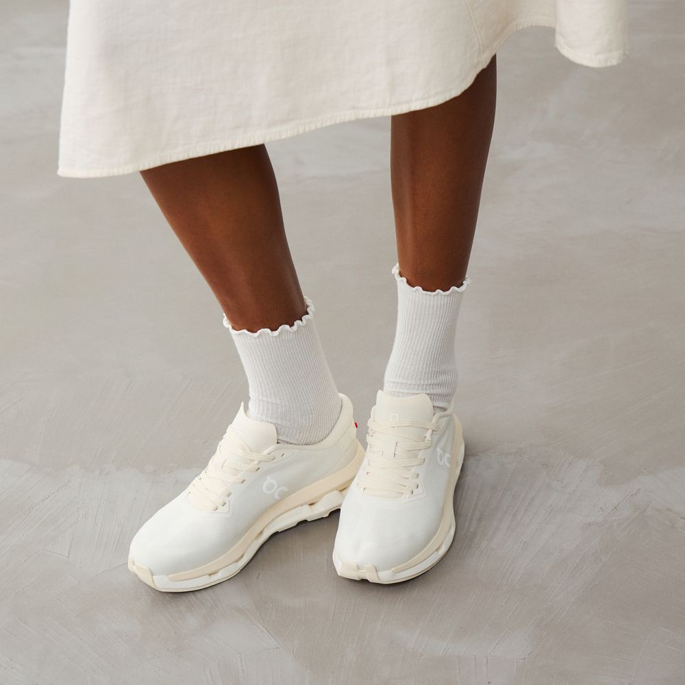 On Running Cloudzone - Blanc/beige