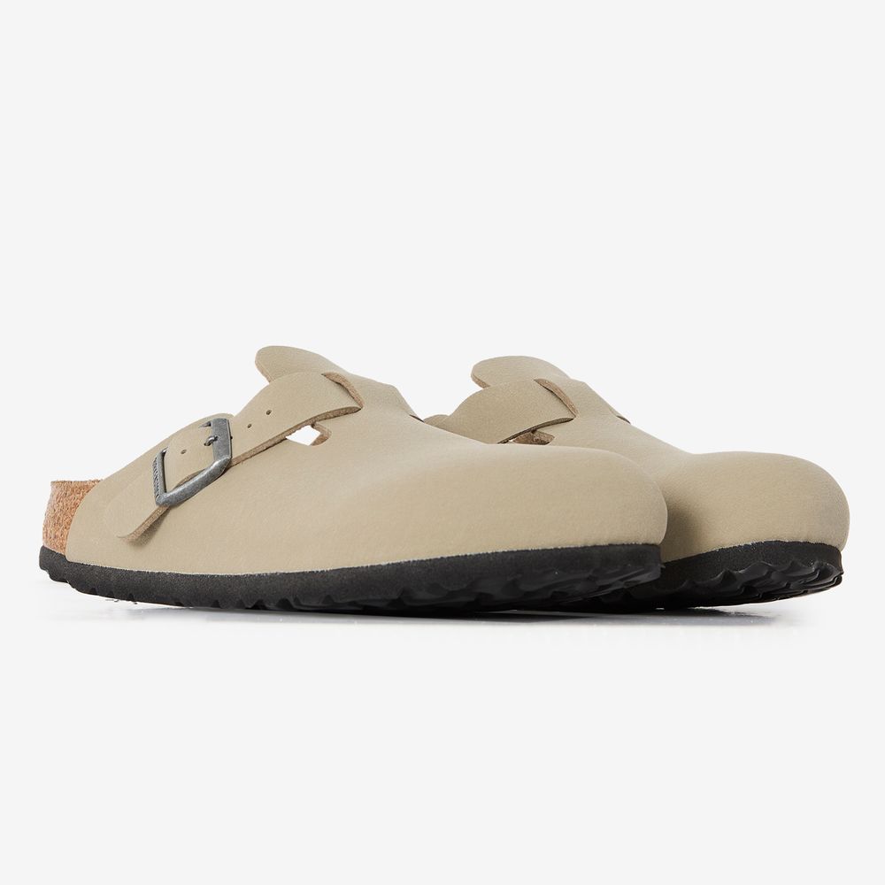 Birkenstock Boston Birkoflor Faded Khaki - Kaki