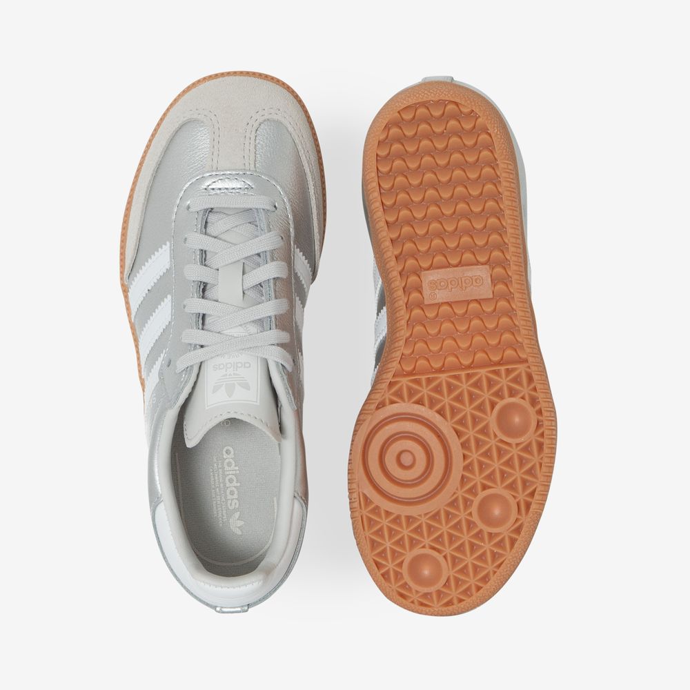 Adidas Originals Samba OG Metallic - Argent/blanc