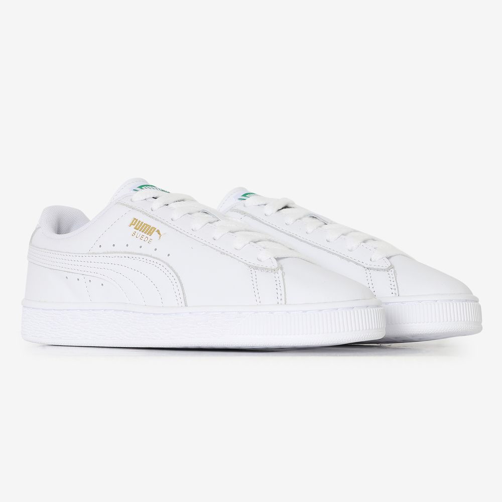 Puma Suede Leather - Blanc