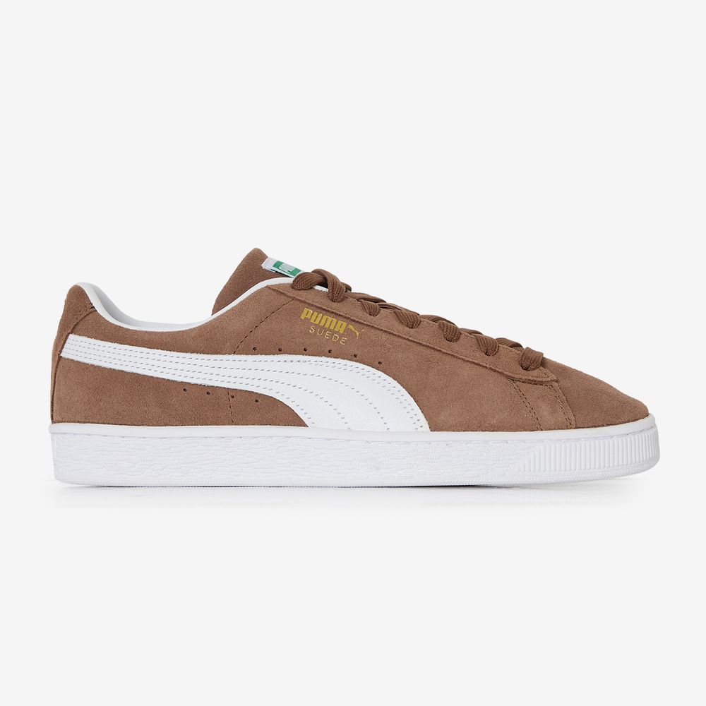 Puma Suede - Marron/blanc