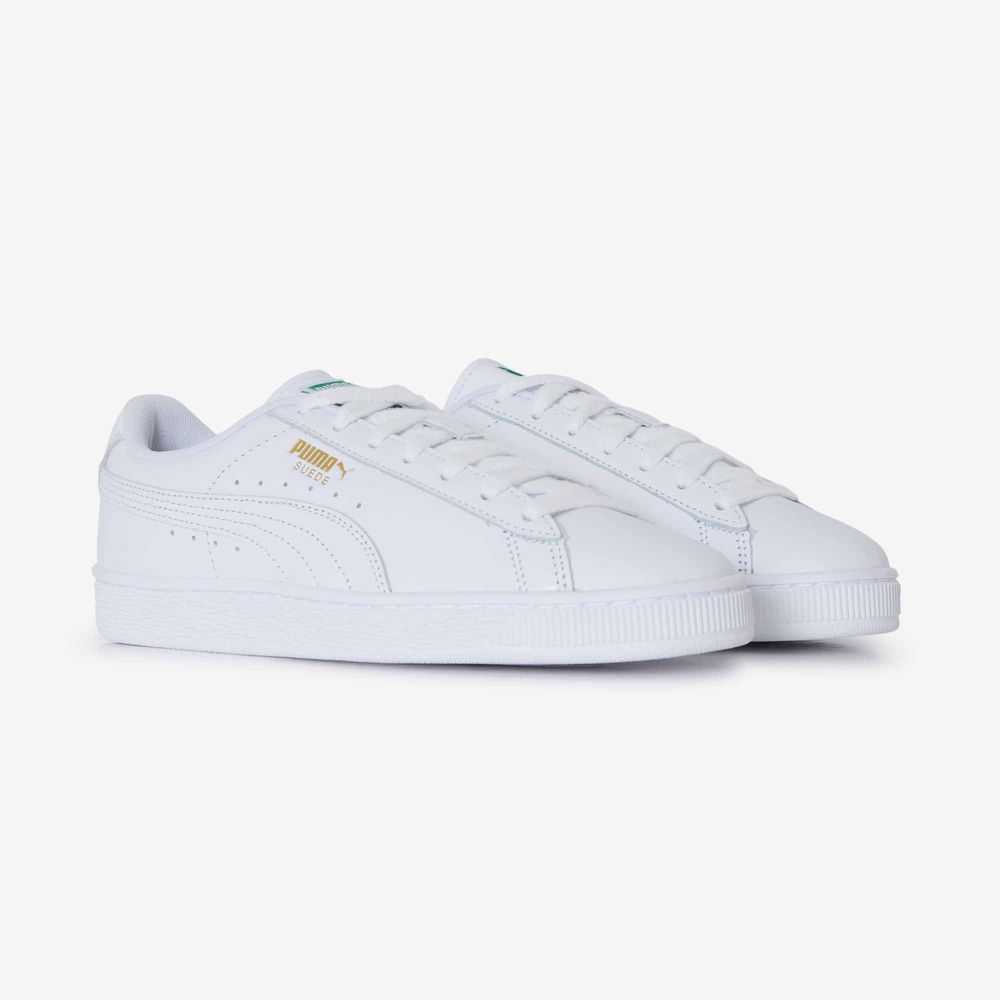 Puma Suede Leather - Blanc