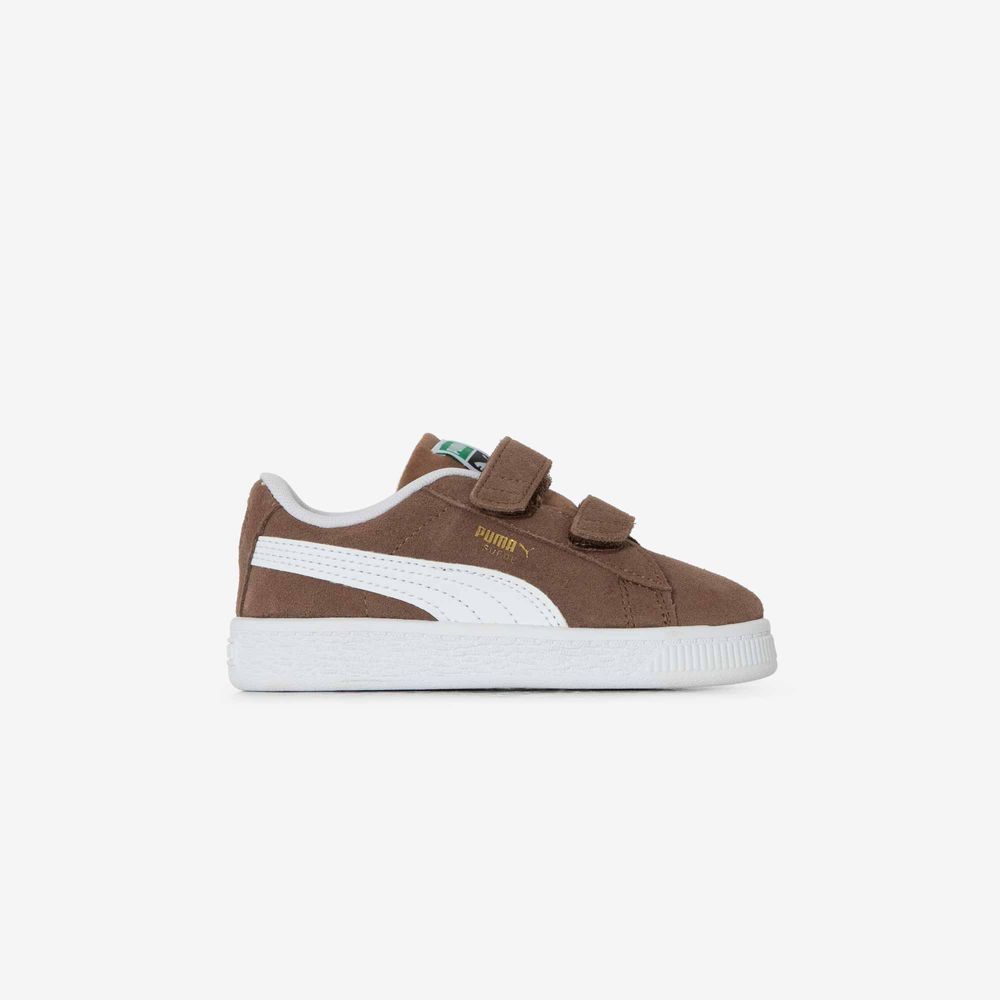 Puma Suede Cf - Marron/blanc