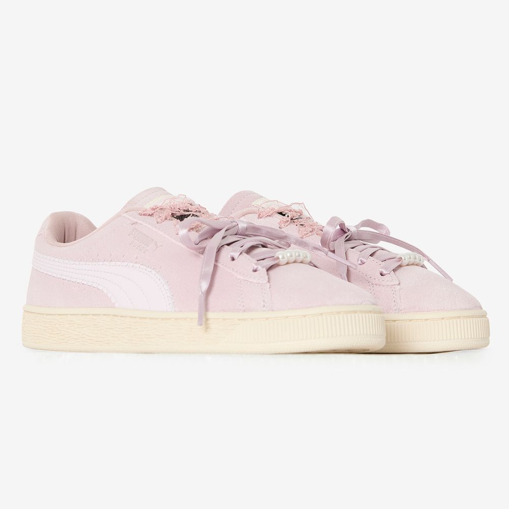 Puma Suede Bloom - Rose/blanc
