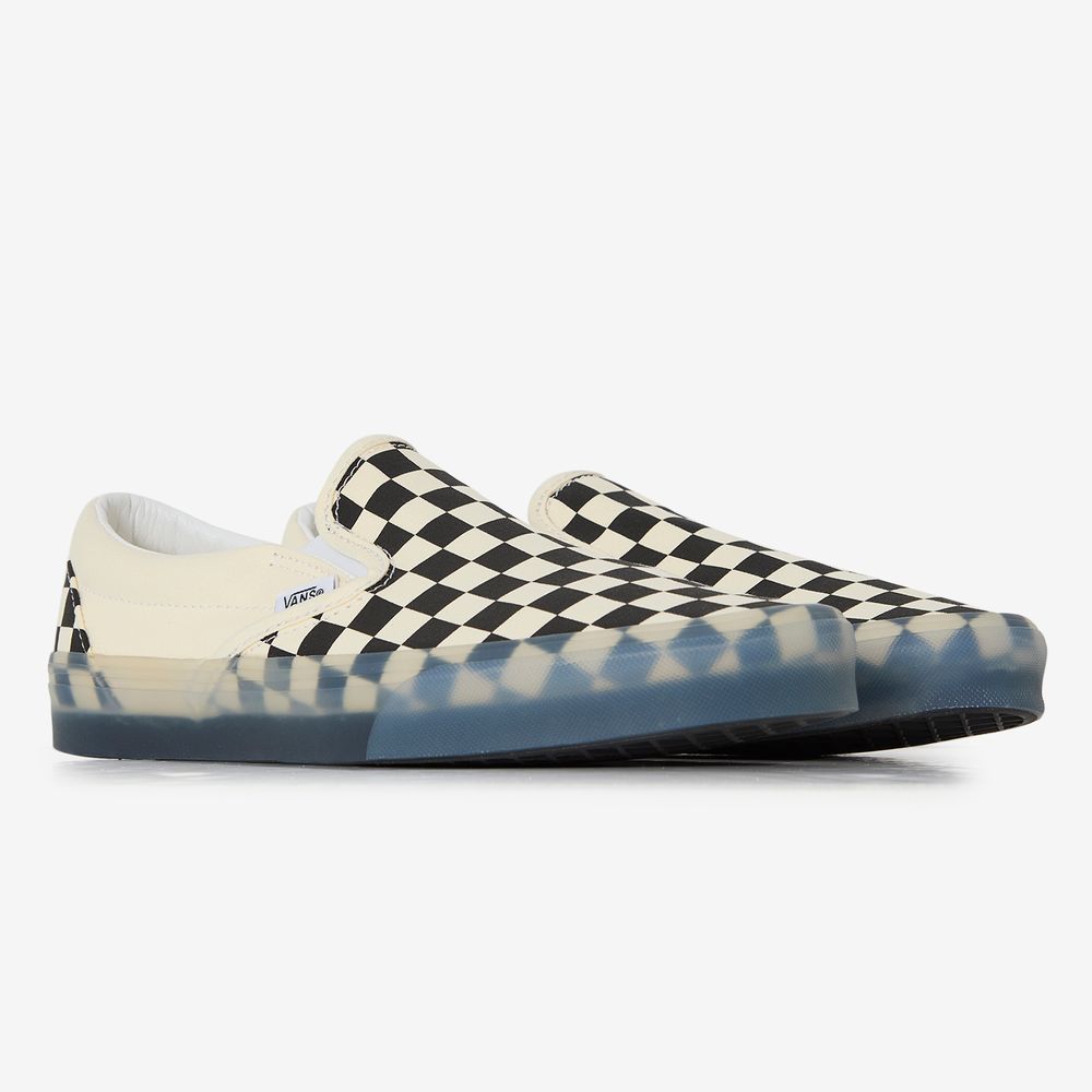 Vans Classic Slip-On - Noir/blanc