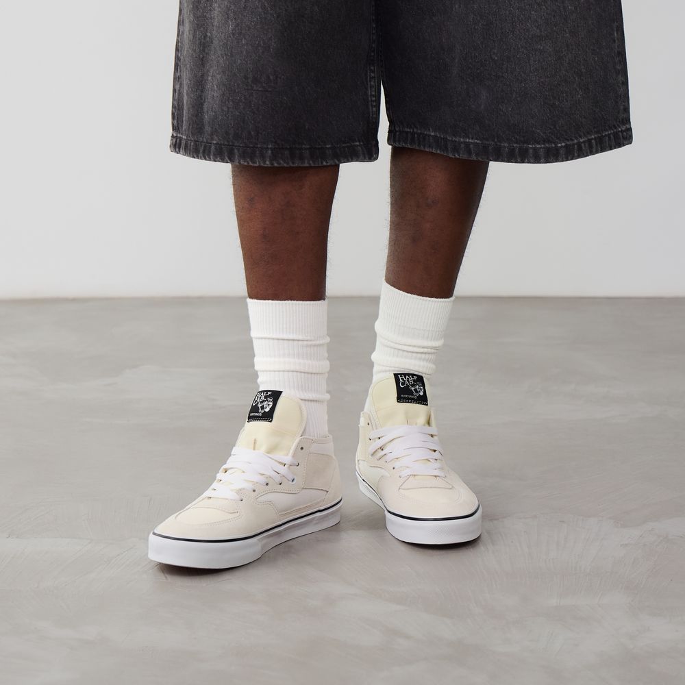 Vans Half Cab - Blanc