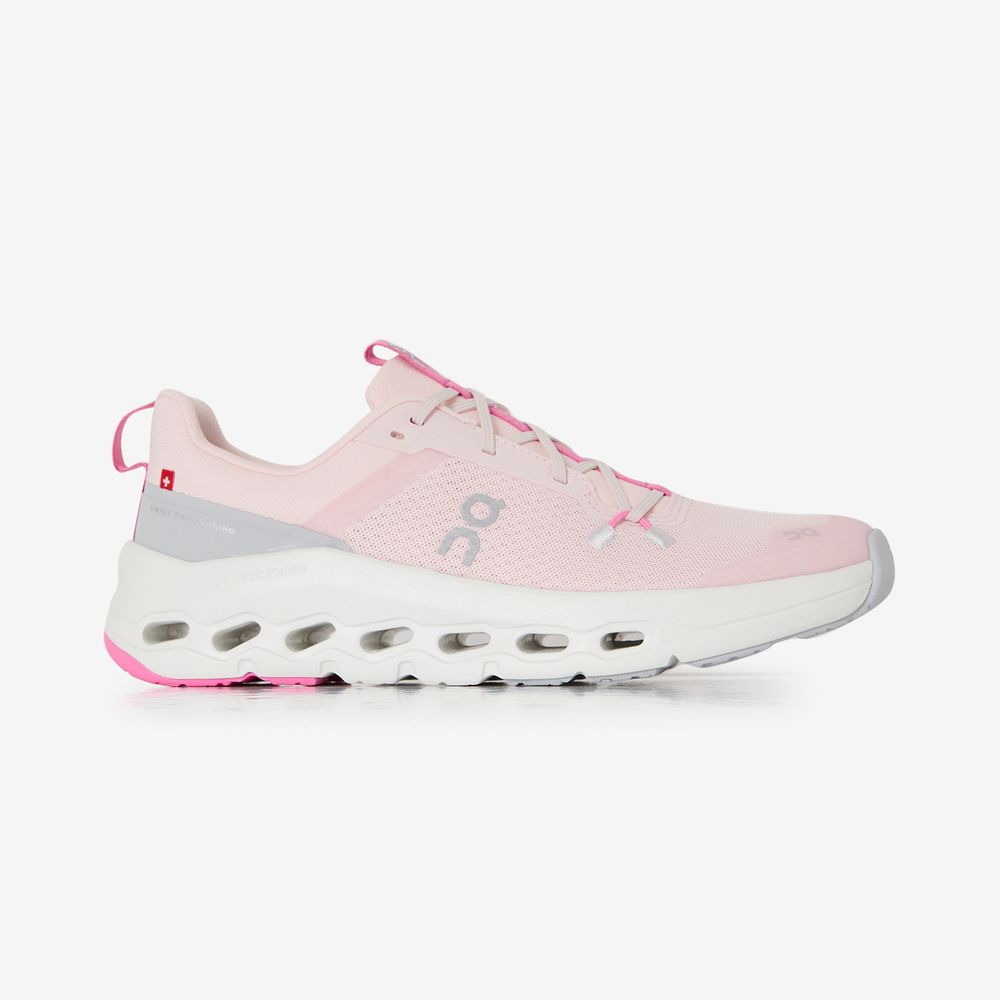 On Running Cloudleap - Rose/blanc