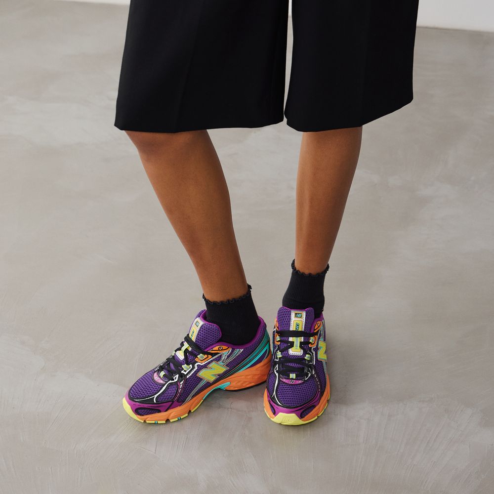 New Balance 740 - Violet/orange