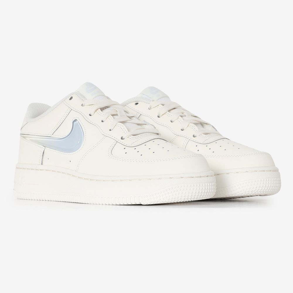 Nike Air Force 1 Low Jelly Swoosh - Beige/bleu