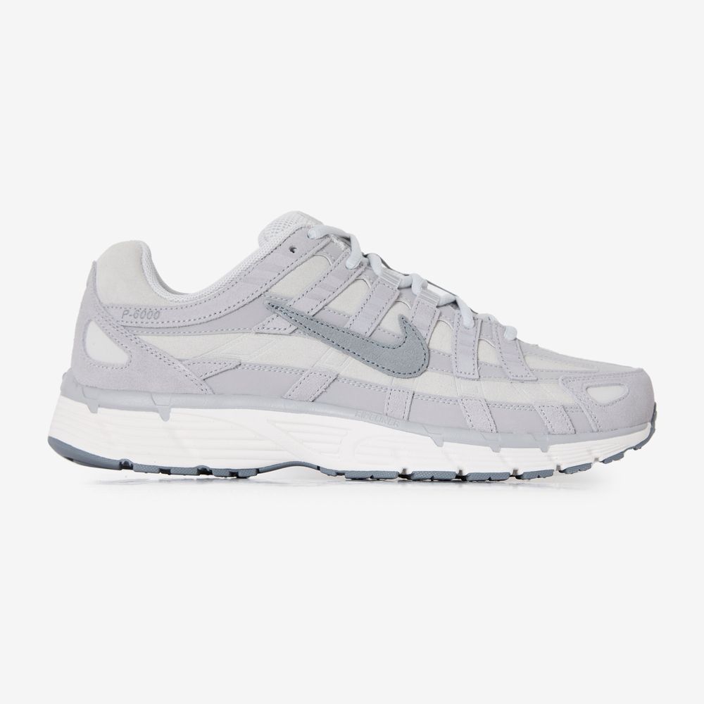 Nike P-6000 Suede - Gris/blanc