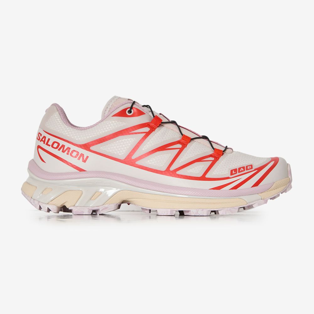 Salomon Xt-6 Nostalgia - Ecru/rouge/rose
