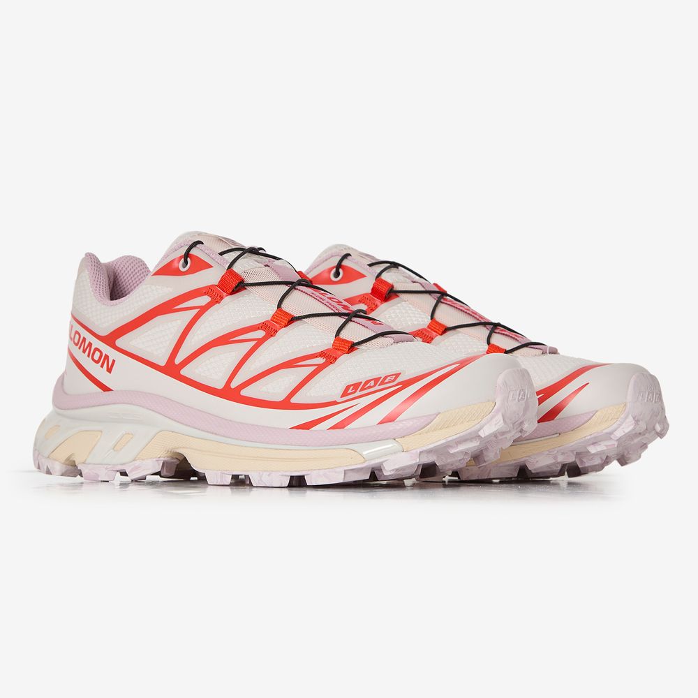 Salomon Xt-6 Nostalgia - Ecru/rouge/rose