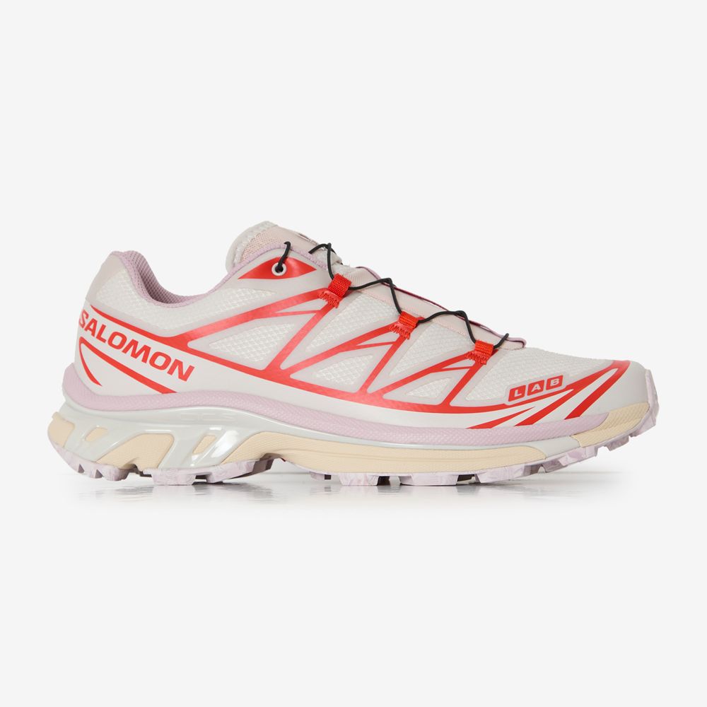 Salomon Xt-6 Nostalgia - Ecru/rouge/rose