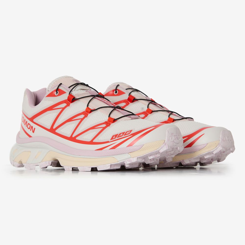 Salomon Xt-6 Nostalgia - Ecru/rouge/rose
