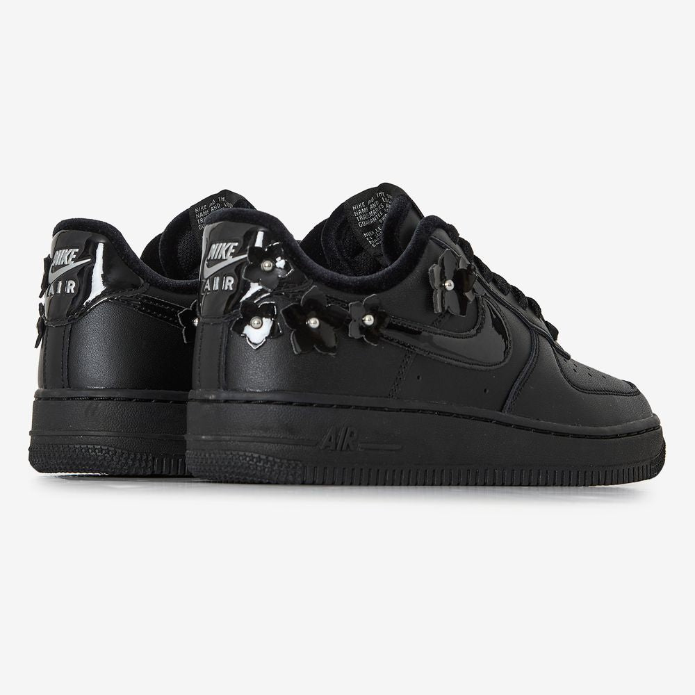 Nike Air Force 1 Low Florette - Noir/argent