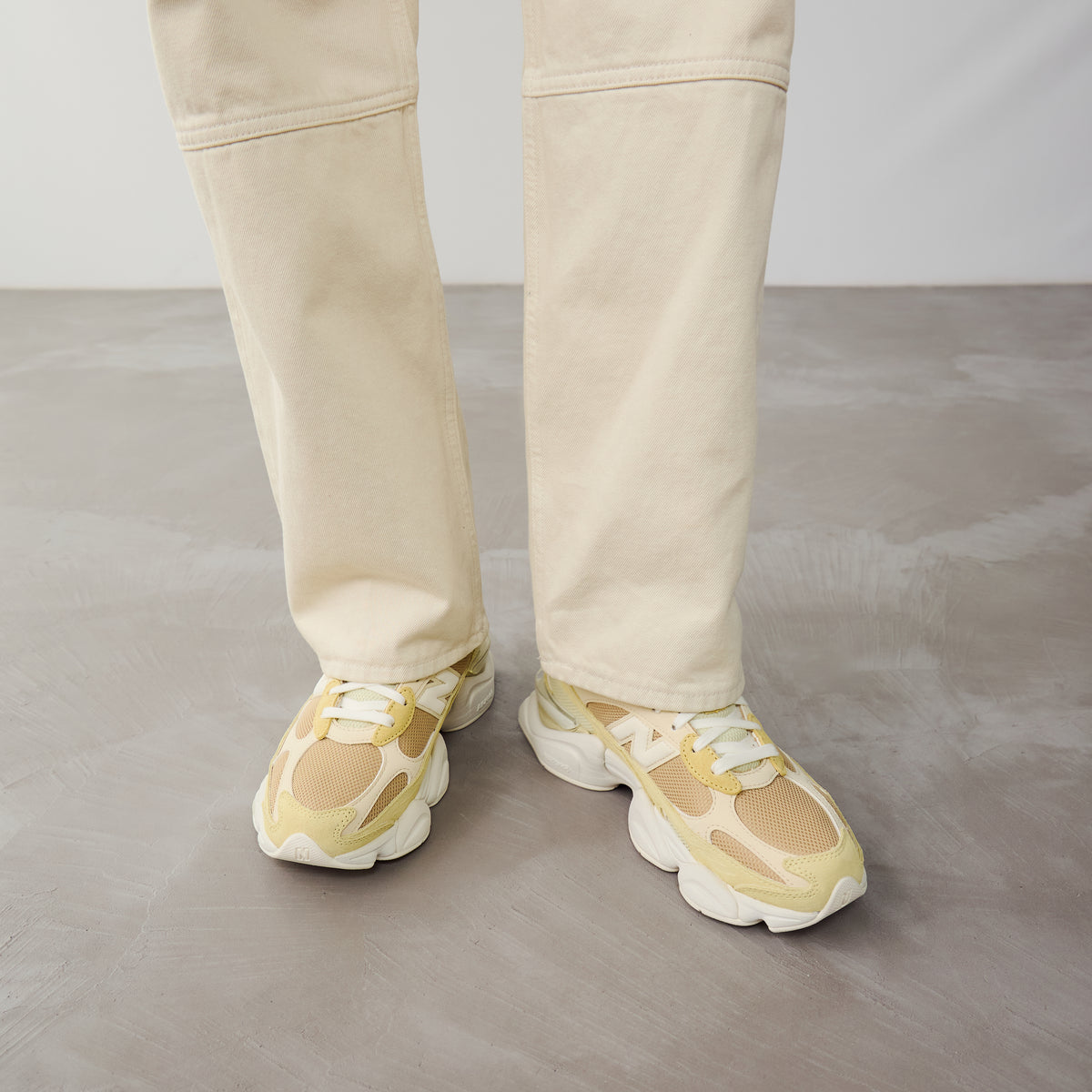 New Balance 9060 - Jaune/beige