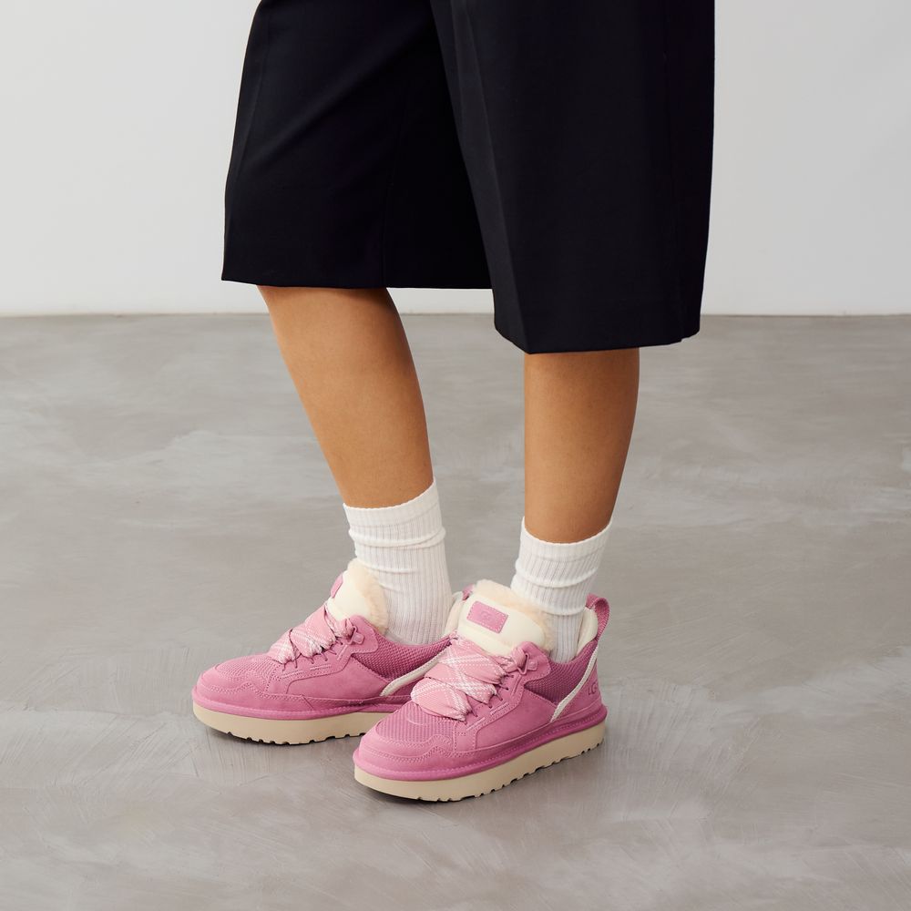 UGG Lowmel - Rose/blanc