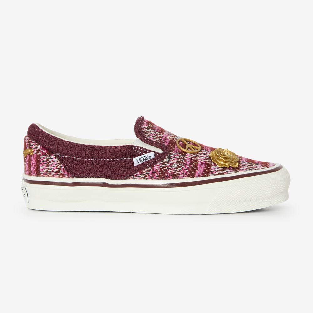 Vans Lx Classic Slip-On 98 - Bordeaux/noir