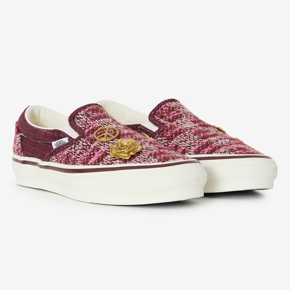 Vans Lx Classic Slip-On 98 - Bordeaux/noir