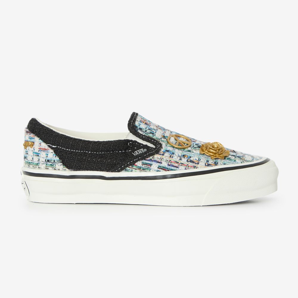 Vans Lx Classic Slip-On 98 - Bleu/noir