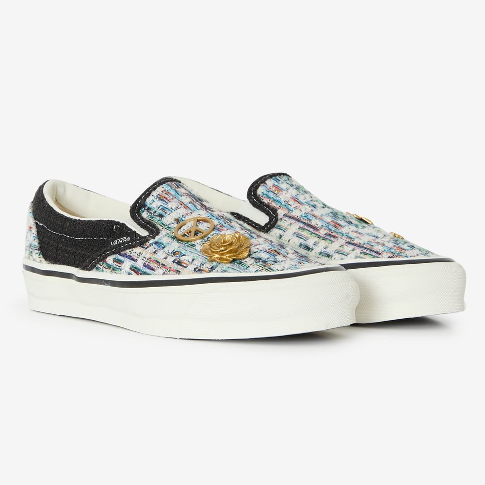 Vans Lx Classic Slip-On 98 - Bleu/noir